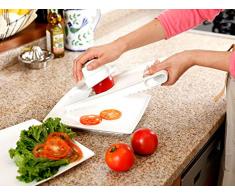 Leifheit Allzweckreibe 4+1 Comfortline, Küchenreibe, Küchenhelfer, Weiß, 31,2 cm, 23170