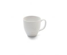 Skoda Original Jumbo Tasse Porzellan Becher Kaffeetasse, sandgestrahltes Logo