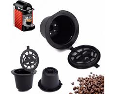 Bazaar Home Küche nachfüllbare Kaffeekapsel Cup Wiederverwendbare Nachfüllung Filter für Nespresso Maschine