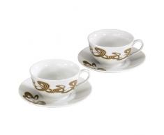 Xavax Cappuccinotassen-Set Rolling Stripes