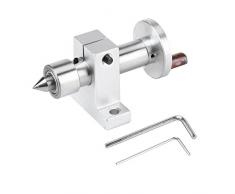 Live Center Drehteller, Mini Drehmaschine Doppellager Live Center Drehzentrum DIY Parts Drehmaschine Teile Zubehör