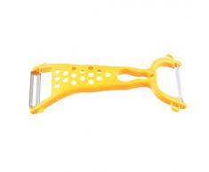 URIJK 2 in 1 Doppelter Peeler Obst Peeler Messer Reibe Gemüse Schäler Obstmesser Schaber Kartoffelschäler Sparschäler für Küche