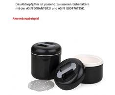 Abtropfgitter zu Eisbehälter 4 Liter anthrazit