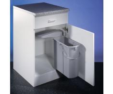 Wesco 700411-85 Einbau Abfallsammler flach Abfalleimer Müll-Eimer Küche