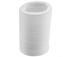 Spares2go Extra Lang Universal- Kondensator Entlüfter Schlauchleitung Für Alle Macht Und Modelle Der Belüftet Wäschetrockner 6m 10.2 Cm