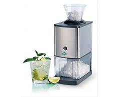 BETEC NEU Gastro Ice Crusher elektrisch • Eiscrusher • Eiszerkleinerer elektrisch • 15 kg/h • 3,5 Liter Eisbehälter • Edelstahlgehäuse • verstärktes Getriebe und Motor