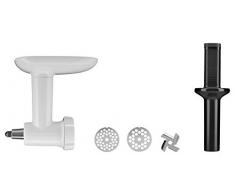 KitchenAid 5KSMFGA Fleischwolf, weiß