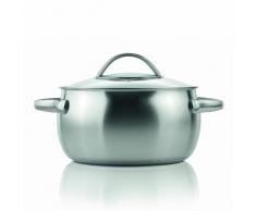 KUHN RIKON 37254 Kochgeschirr Kochtopf Topf Daily Kochtopf 3.3L/20cm mit Glasdeckel