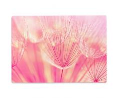 Wandkings Glasschneidebrett Pusteblume - Motiv wählbar - Glasschneideplatte, Schneidebrett aus Glas, Frühstücksbrettchen