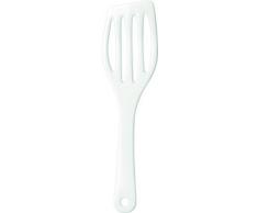 Pfannenwender 26cm Kunst. weiß, mit Aufhängeloch