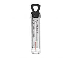 OUNONA Glas Thermometer Zuckerthermometer K¨¹chenthermometer 20~200 ¡æ Temperaturbereich f¨¹r K¨¹Che Haushalt Marmelade Sirup