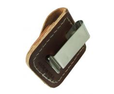 Zippo 60001218 Feuerzeug-Tasche Lighter Pouch Brown w/ Clip LPCB