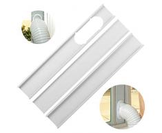 About1988 Fensterabdichtung für mobile Klimageräte und Ablufttrockner, Airlock Für Universal Fenster mit einer,Abluft Fenster Abdichtungen (1.9M)