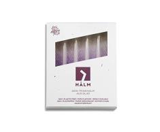 Halm Glas Strohhalme Wiederverwendbar Trinkhalm - 6 Stück kurz gerade 15 cm + plastikfreie Reinigungsbürste - Spülmaschinenfest - Nachhaltig - Glastrinkhalme Glasstrohalme für Tumbler Cocktailgläser