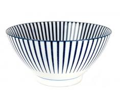 Soba Suppenschüssel Set TOKUSA Suppenschale hergestellt in Japan Schüssel Ø 18, H. 9 cm groß