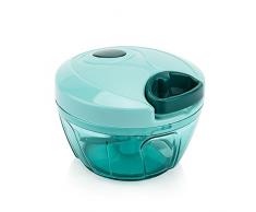 LEKOCH Gemüseschneider, Maunell Hacken Obst und Gemüse Zwiebel Multi Zerkleinerer mit Edelstahlmesser (330ML)