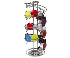 Xavax drehbarer Kaffee-Kapselständer Scivolo, universal (z.B. für Dolce Gusto, Lavazza, Tchibo, Nespresso, Tassimo)