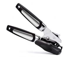 ELIRIVAWET Dosenöffner,3-In-1 Manuell Dosenöffner Sicherheits Edelstahl Büchsenöffner und Deckelöffner und Kapselheber in Eins