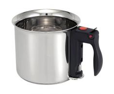 Beka Simmertopf 1,7L Doppelwändiger Spezialgriff Mit Wasserstandanzeige. Geeignet Für Alle Herdarten, Inkl. Induktion. Topf, Edelstahl, 16 cm