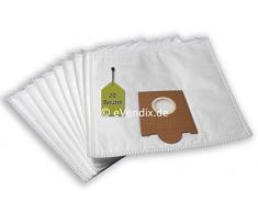 20 Staubsaugerbeutel passend für Bosch Typ GXXL / GXL | 5-lagiger Microvlies Staubbeutel von eVendix®