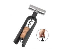 WMF Baric Korkenzieher Wein, Weinflaschenöffner, Flaschenöffner für Wein und Prosecco, Weinöffner