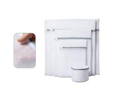 Bascar Wäschenetze Wäschebeutel Wäschesack für Waschmaschine 5 Stück Haltbarer Netz-Wäschebeutel mit Reißverschluss für Dessous, Hemden, Socken und Baby Kleidung (A)