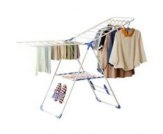 Badewannentrockner Extendable Standfester Standtrockner Für Die Wanne Ausziehbarer Wäscheständer Platzsparender,Blue