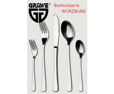 GRÄWE® Gemüse- Servierlöffel Edelstahl, Serie Würzburg