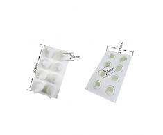Jannyshop Kuchenform und Frucht Geformt 3D Kuchenform Dekoration DIY Gebacken Silikonform Birne 8 Loch