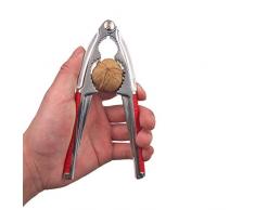 Messen Meeresfrüchte-Werkzeug-Set, 1 Knallbonbon + 2 Gabeln/Picks, Hummer-Kreb-Knallbonbons, Walnussöffner, Mehrzweck-Nussknacker (rot)