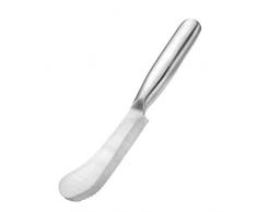 Westmark Frühstücksmesser, Wellenschliff, Breite Klingenspitze, Gesamtlänge: 22 cm, Rostfreier Edelstahl, Silber, 13592260