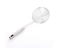 Sylvialuca Küchenkochwerkzeug Small Skimmer Mesh Fritteuse Ölfiltersieb Nudelsiebe SiebeM