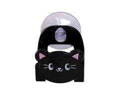 LafyHo Kitchen Sink Schwamm Spültuch Wäscher-Halter-Karikatur mit starkem Saugnapf