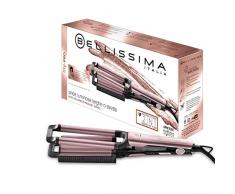 Imetec Bellissima My Pro Beach Waves GT20 100 Haarglätter für Wellen und Locken mit Natureffekt, 3 Temperatureinstellungen für die optimale Schonung des Haars, doppelter Lockenstab