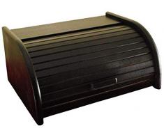 Hölzerner Brotkasten mit Rolloberseite oder Drop-Down-Türbox für die Lagerung von Laib Kitchen 24-Typen