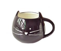 FunRun Nette Kätzchen Kaffee Tasse Keramik Porzellan Tasse für Wasser/Tee/Milch/Kaffeeischer Schutz