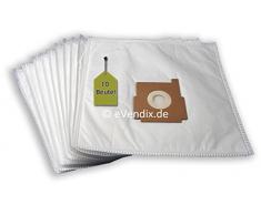 eVendix Staubsaugerbeutel passend für Fakir Ares, 10 Staubbeutel + 1 Mikro-Filter ähnlich wie Original Fakir Staubsaugerbeutel 2022 804, 2026 804