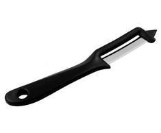 FACKELMANN Spargelschäler Weltmeister 18cm, Kunststoff, Schwarz