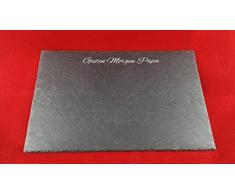 Schieferplatte 30 x 20 cm als Servierplatte/ Platzset