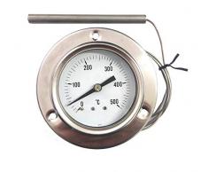 REDPOINT SPARES PIROMETRO/Thermometer 0-500° für Backofen Pizza, BBQ,FORNI Lholz.