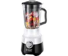 Russell Hobbs Glas-Standmixer Horizon, 22.000 U/min, 0.9 PS-Motor, Impuls-/Ice-Crush-Funktion, 1.5l Glasbehälter, Edelstahlmesser, Mixer, elektrischer Zerkleinerer, Smoothie-Maker 24721-56