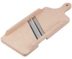 HOFMEISTER® Krauthobel aus Holz, zur Herstellung von Sauerkraut und Rotkraut, scharfe Klingen schneiden alle Krautköpfe und Gemüsesorten, sicher und einfach, solider Gemüsehobel aus Buchenholz hergestellt in Europa, 40 x 15,5 x 3 cm (1 Stück)