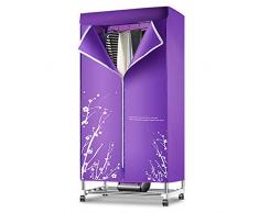 Elektrische Trockner Hause wasserdicht stehend Edelstahlrohr Oxford Tuch 1200W schnelle Wäschetrockner kleine Garderobe, kann 30-180 Minuten Sein