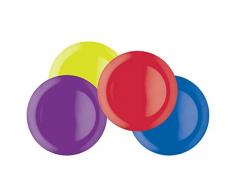 Colourworks Vierteiliges Melamin-Essteller-Set, 28 cm