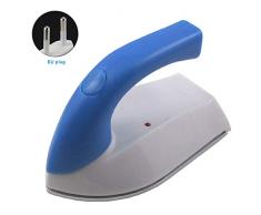 Mini-Dampfbügeleisen, Reise-Bügeleisen, ideal für Reisen - Antihaft, Trocken- oder Dampfbügeln, konstante Temperatur, schnelles Erhitzen und einfache Bedienung, 110 / 220V 35W