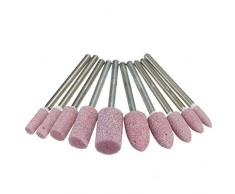 10 Stück Schleifaufsätze Kegelform Schleifen Polierkopf Schleifstein Dorn Montiert Polieren Polieren Kopf Multifunktionale Polieren Zubehör Mixed Set Für Präzisionswerkzeuge Rotationswerkzeuge