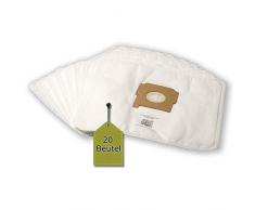 eVendix Staubsaugerbeutel passend für Hanseatic Premium Line | 20 Staubbeutel + 2 Mikro-Filter | kompatibel mit Swirl Z111/Z114