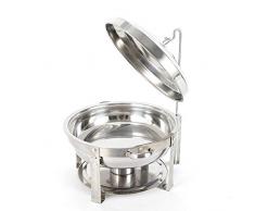 Essenswärmer, 7,5 l, Edelstahl, rund