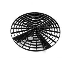 Car Wash Grit Guard Sand Stein Isolation Net Insert Waschbrett Wassereimer Kratzer Schmutzfilter Auto Reinigungswerkzeug 23,5 cm - Schwarz