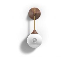 WQM Smart-Induktions-Nachtlicht-Wand-Licht, USB-Lade, Removable Nachtlicht (Nutcracker)